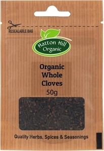 Organic Whole Cloves 50g by Hatton Hill Organic - Picture 1 of 2