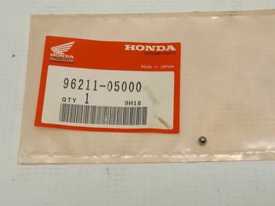 Nuevo de Lote Original Honda Bola de Acero (#5) (5-32) 84-93 TRX250 GL1200 CH80 96211-05000 CANTIDAD-2 Foto 1 de 4