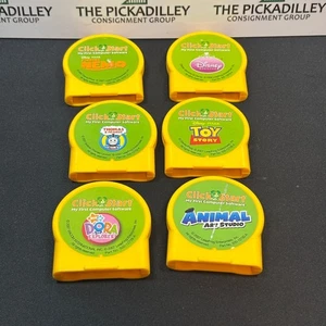 LeapFrog ClickStart My First Computer Software Cartridges 6 Games Bundle - Picture 1 of 4