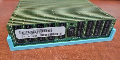 1.5TB (48x32GB) Racktop Systems PC4-2133 Registered ECC LRDIMM D4-64QT405SV-15 - Image 1 of 2