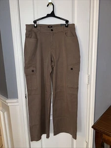 Express Women’s Trouser Mid Rise Size 10R Color Brown - Picture 1 of 12