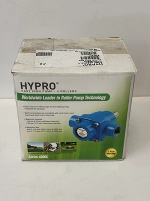 Bomba de ferro fundido Hypro 4 rolos com eixo sólido 5/8" - 4001C - Imagem 1 de 4