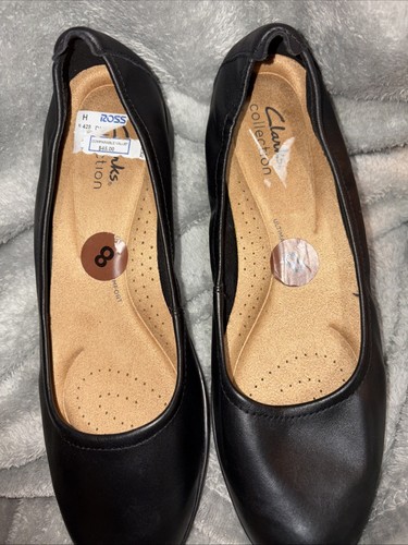 CLARKS Ballerine Clark’s Collection Ultimate Comfort nere taglia 8 donna