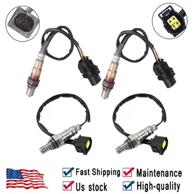 Sensor de oxígeno arriba y abajo 4 piezas para Mercedes-Benz 2006-11 E350, 2007-2011 E550 tracción trasera Foto 1 de 4
