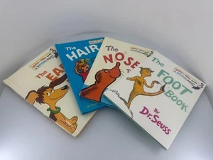 4 Bright & Early Dr Seuss Foot Hair Nose and Ear Book - Bild 1 von 18