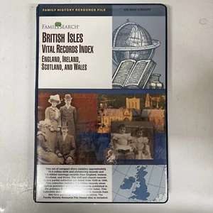 BRITISH ISLES VITAL RECORD INDEX - CD ROM LIBRARY - 17 x CD's - GENEALOGY - Picture 1 of 3