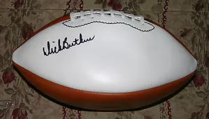Dick Butkus #51 Chicago Bears Autographed Signed NFL Football w/ Cert of Auth - Picture 1 of 3