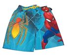 Spiderman Swim Trunks For Boys Size 4 Ae1