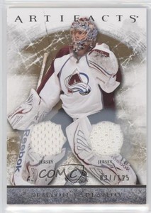2012-13 Upper Deck Artifacts Jersey/Jersey /125 Semyon Varlamov #119
