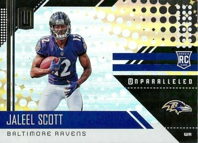 2018 Panini Unparalleled #262 Jaleel Scott RAVENS RC - Image 1 of 2