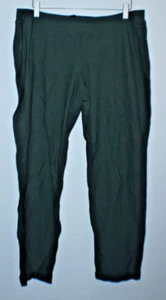 Pantalones para mujer Eileen Fisher grandes verdes 36x29" cintura elástica hechos en EE. UU. - Imagen 1 de 6