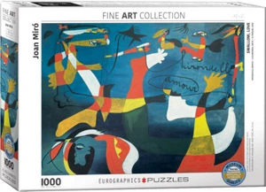 NUEVO SELLADO Swallow Love de Joan Miró 1000 piezas Rompecabezas EuroGraphics - Imagen 1 de 3