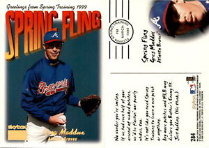 Greg Maddux 1999 SkyBox Premium Baseball Card 284  Atlanta Braves