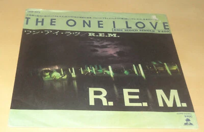 R.E.M. THE ONE I LOVE ORIGINAL 7" SINGLE 1987 JAPAN IRS 04SP-1072 45RPM - Image 1 of 4