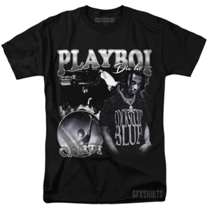 Playboi Carti Tee Concert Tour Merch Vintage Rap Graphic design T-Shirt - Picture 1 of 2