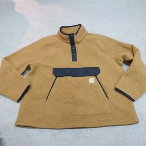 Carhartt Pullover XL Beige Hochflor Fleecepullover - Bild 1 von 9
