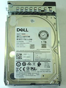 Disque dur enfichable à chaud Dell Exos 7E2000 ST1000NX0443 1 To 2,5 pouces SATA 7,2K avec caddy 08DN1Y - Photo 1/6