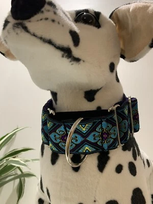 Vintage Jaquard Embroidered  50mm Martingale Collar  - Image 1 of 4