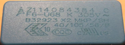 10 x B32923C3684K189 - EPCOS/TDK Film Capacitors 0.68uF 305V AC / 630V DC 10% - Bild 1 von 4