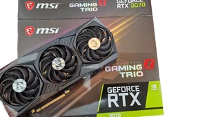 MSI GeForce RTX 3070 Nvidia GAMING X TRIO 8GB GDDR6 Graphics Card - Afbeelding 1 van 2