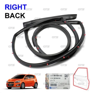For Chevrolet Sonic Hatchback 2012 18 Rear Rh Door Rubber Seal Weatherstrip - Picture 1 of 10
