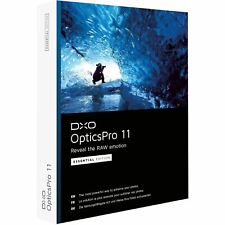 NEW DxO Labs OpticsPro 11 Essential Edition Photo Enhancing Software DVD PC/Mac