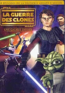 Star Wars Clone Wars (French Version) (DVD, 2009, Bilingual, Brand New) - Imagen 1 de 1