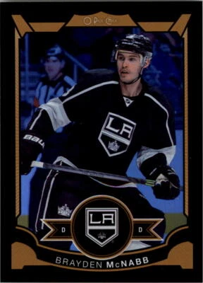 2015-16 O-Pee-Chee Rainbow Black #91 Brayden McNabb /100 - NM-MT - Image 1 of 2
