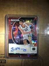 2020-21 Panini Prizm Draft Red Ice Prospects Auto RC John Mooney #PA-JO ND