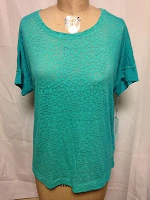 Calvin Klein производительности выгорания узор активный верхний M мята новый с Ярлыками - Изображение 1 из 2