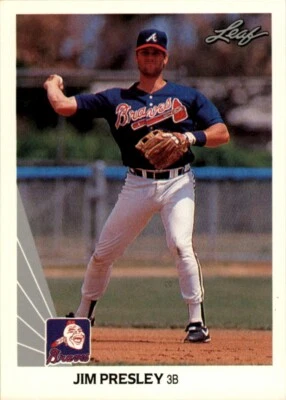 1990 Leaf Jim Presley #277 - Image 1 of 2
