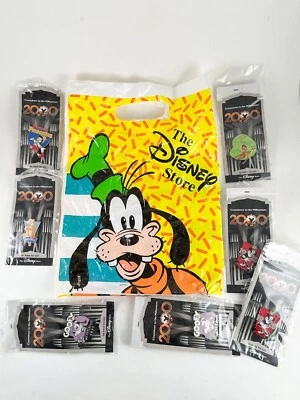 Lote de 7 prendedores comerciales de Disney, nuevos, cuenta regresiva para el milenio 2000 + bolsa Disney Foto 1 de 4