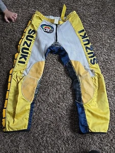 Suzuki Vintage Racing Men’s Pants Trousers Size 28 JT Racing - Used - Picture 1 of 17