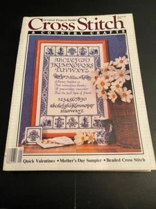 CROSS STITCH & COUNTRY CRAFTS 23 GREAT PROJECTS JAN / FEB 1986 31 PAGES - Picture 1 of 1