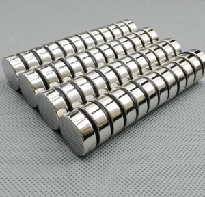 Lot 10 25 50 3/4" x1/4" Disc Magnets Neodymium Rare Earth N48 High Quality - Picture 1 of 5
