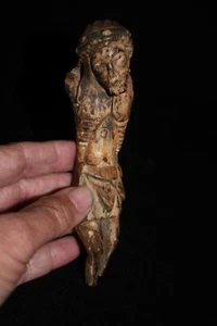 Antique Free Standing 19C Carved Wood Christ Figure from the Philippines - Picture 1 of 24