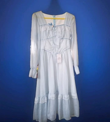 Nuevo con etiquetas Vestido Analisa Splendid Estilo Vintage 1950 Azul Claro Talla M  Foto 1 de 4