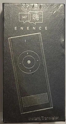 ENENCE Instant Translator Device, Two Way Real-Time Voice Translation - Image 1 of 3