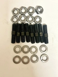 Austin Seven 7 Bell Housing / Gearbox  BSW Studs, Spring Washers & Nuts 1928-39 - Picture 1 of 1