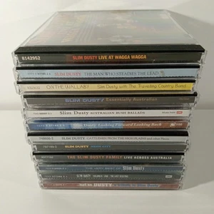 Lote de 12 álbumes Slim Dusty CD de música country australiana - Imagen 1 de 24