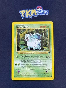 Pokémon TCG Nidoran Legendary Collection 82/110 Regular LP. - Picture 1 of 3