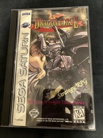 Dragon Force (Sega Saturn, 1996)  Complete w/reg card & foam, ORIGINAL OWNER