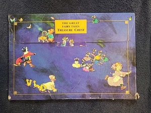 Vintage Tormont The Great Fairy Tales Treasure Chest 5 Children’s Jumbo Book Set - Bild 1 von 13