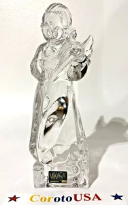 Angel Playing Harp Herald Collection Mikasa Full Lead Crystal - Germany - Picture 1 of 7
