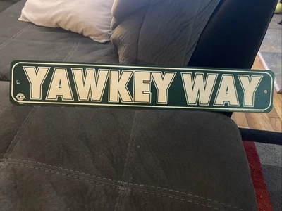 Yawkey Way Fenway Park New 4” by 24” Street Sign Boston Red Sox MLB - Image 1 of 3