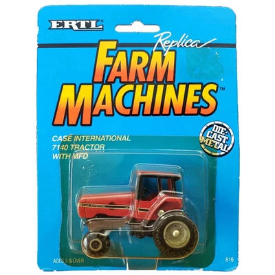 Ertl Case International 7140 Tractor with MFD Farm Machines Diecast 1:64 - Image 1 of 4