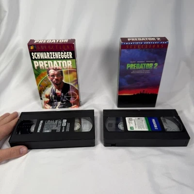 VHS Lot: Predator 1 & 2: Arnold Schwarzenegger, Danny Glover (1987, 1990) - Image 1 of 4