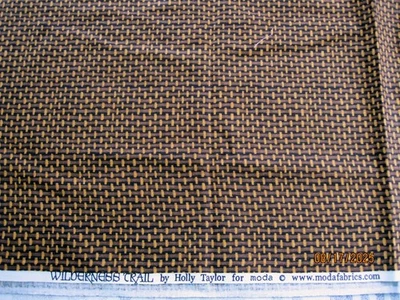 Wilderness Trail by Holly Taylor for Moda shades of brown woven look - Image 1 of 2