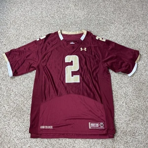 UNDER ARMOUR NCAA BOSTON COLLEGE EAGLES #2 FOOTBALL JERSEY SIZE LARGE - Picture 1 of 8