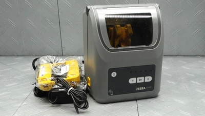 Zebra ZD421 Thermal Transfer Label Printer ZD4A043-C01E00EZ w Power Supply - Image 1 of 4